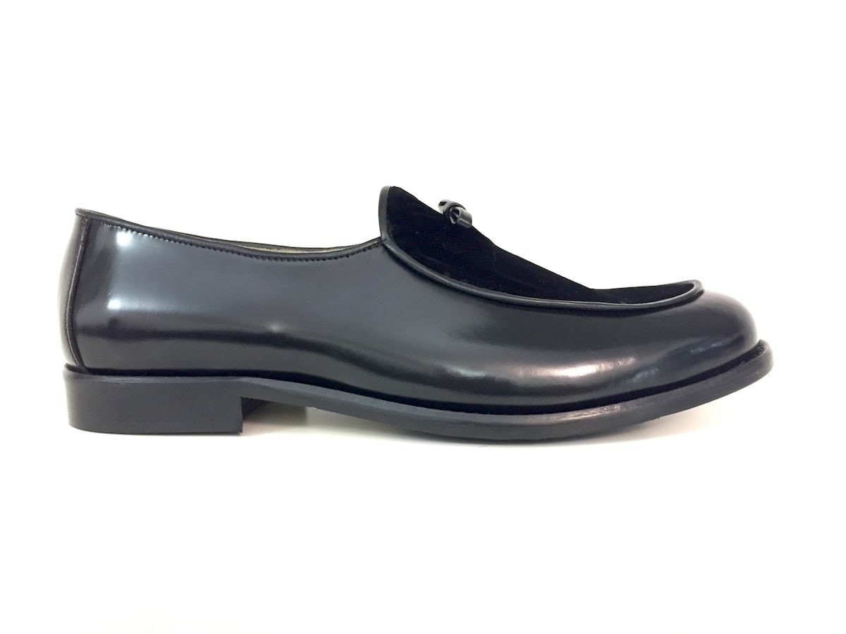 Mocassino con fiocco Iliprandi 5210 in camoscio beige