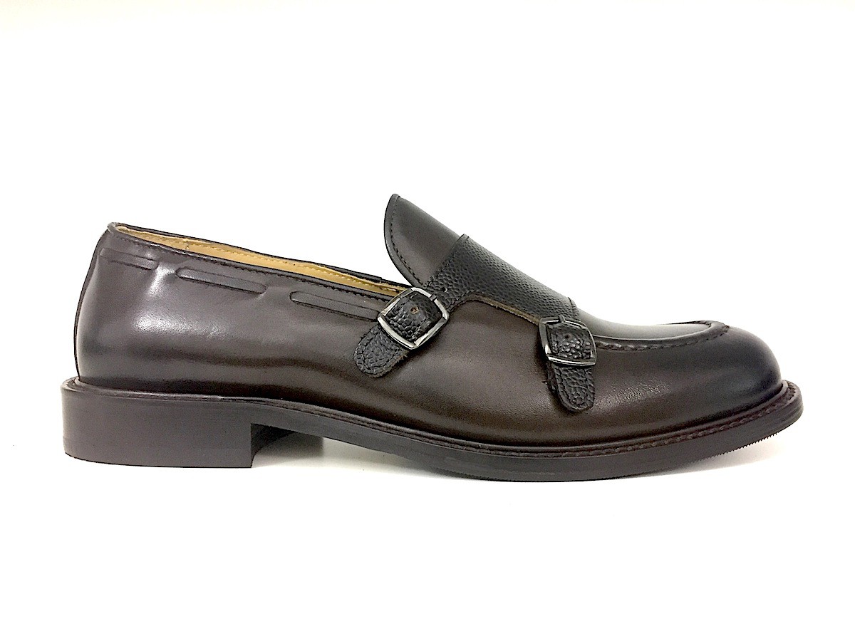 Mocassino doppia fibbia top