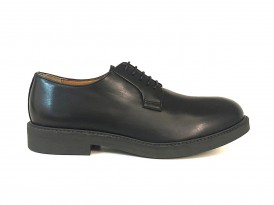 Derby in pelle nera
