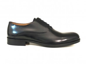 Francesina uomo in pelle nera
