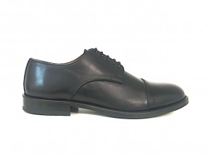 Derby in pelle nera