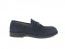Mocassino uomo in camoscio blu
